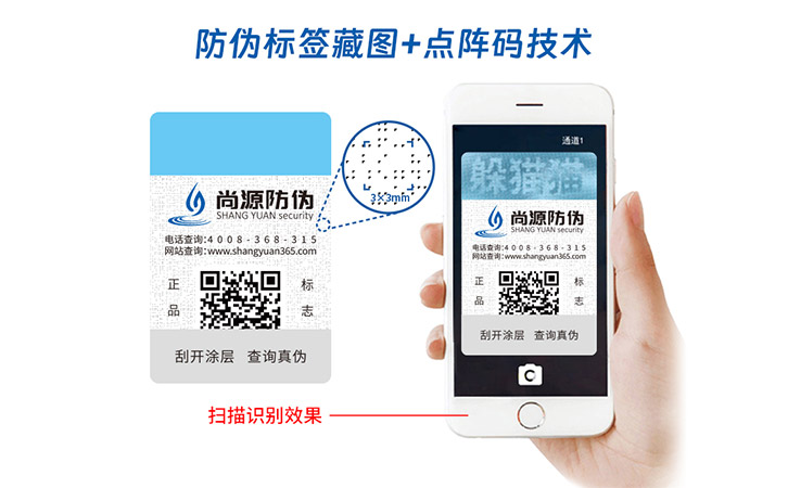 隐形藏图防伪
